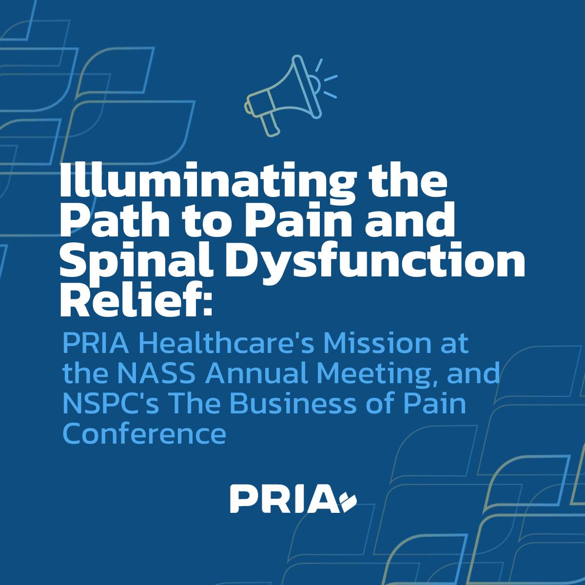 Illuminating the Path to Pain and Spinal Dysfunction Relief PRIA